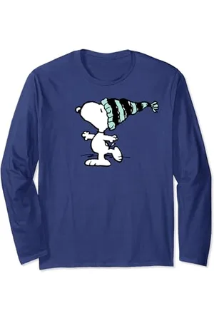 Peanuts Snoopy Holiday Winter Hat Langarmshirt