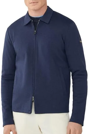 Hackett Herren Double Knit FZ Sweatshirt, , 3XL