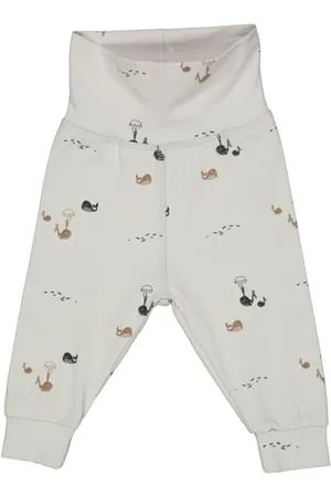 Müsli By Green Cotton Baby - Jungen Whale Pants, Soft Blue/Mystery Blue/Shade, 92 EU