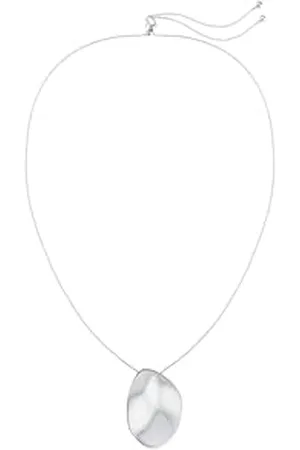Calvin Klein Halskette, Ohrstecker oder Armband für Damen Kollektion CK REFLECT aus Edelstahl, Necklace