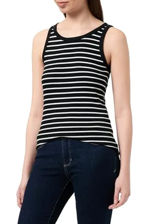 QS by s.Oliver Tanktop mit Rippstruktur