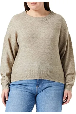 VERO MODA VMVIGGA LS O-Neck Blouse GA NOOS