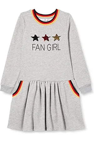 happy girls Mädchen Fifa World Cup 2022 Kinderkleid, , 122 EU