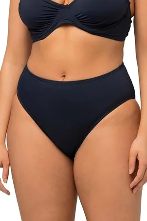 Ulla Popken Damen Bikinislip Bikini Slip, , 44 EU