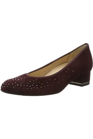 Hassia Damen Vicenza, Weite G Pumps, Rot (Vino), 35.5 EU(3 UK)