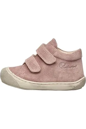 Naturino Cocoon VL-Lauflernschuhe aus ausgewaschenem Veloursleder, 17