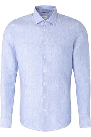 Seidensticker Herren Slim Fit Langarm Hemd, , 41