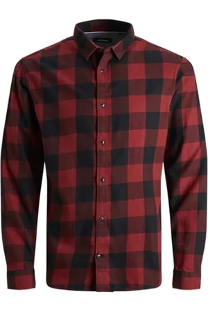 JACK&JONES JUNIOR JJEGINGHAM Twill Shirt L/S NOOS JNR