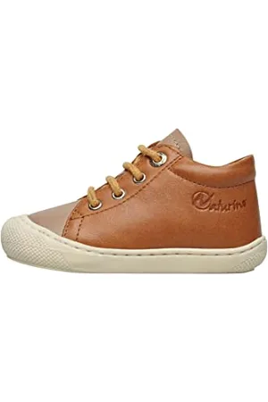 Naturino Cocoon-Lauflernschuhe aus Nappaleder Hellbraun 25