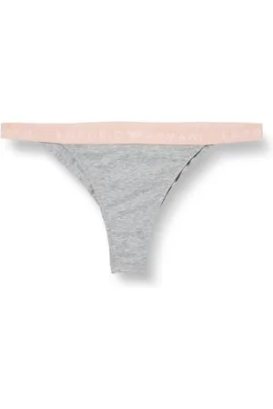 Emporio Armani Damen Iconic Logoband Brasilian Halber Slip, , L