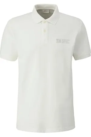 QS by s.Oliver Poloshirt mit Logo Print