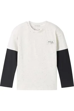 TOM TAILOR Jungen Kinder 2-in-1 Oversize Longsleeve, , 116/122