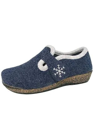 Fischer Fischer Conny, Damen Niedrige Hausschuhe, Blau (Jeansblau 501), 36 EU (2.5 UK)