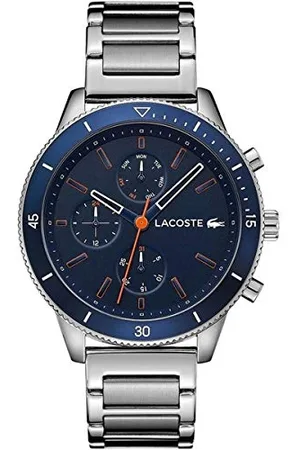 Lacoste Herren Multi Zifferblatt Quarz Uhr mit Edelstahlarmband 2010995