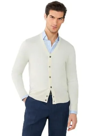 Hackett Herren Gmd Merino Silk Cdi Sweater Cardigan, , XXL