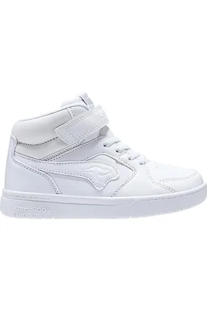 KangaROOS K-CP Hogan EV Sneaker, White/Mono, 30 EU