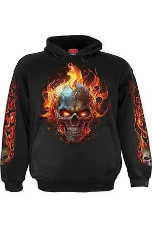 Spiral Herren M451-s Kapuzenpullover, , S