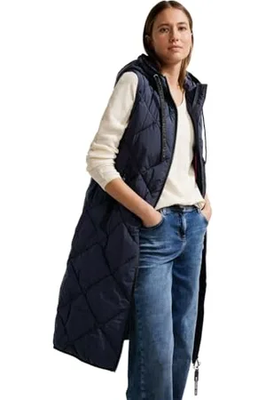 CECIL Damen B220191 Steppweste Lang, , S
