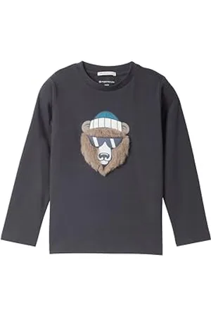 TOM TAILOR Jungen Kinder Longsleeve mit Print, , 92/98