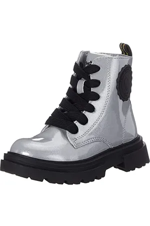 Primigi Girl Camden Fashion Boot, Silver, 28 EU
