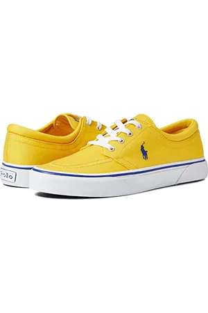 Ralph Lauren Herren Keaton Schnürlose Sneaker, /Königsgelb, 39.5 EU