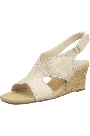 Clarks Damen Kyarra Aster Keilsandale, , 42 EU