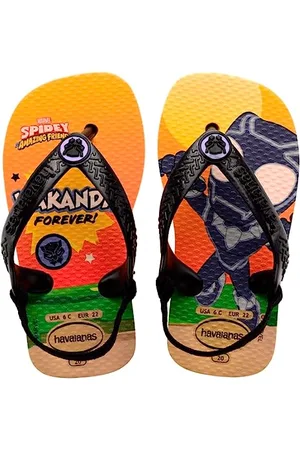 Havaianas Unisex Kinder Baby Marvel Flipflop, Gelb , 20 EU