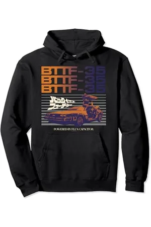 Back To The Future 35th Anniversary BTTF-35 DeLorean Pullover Hoodie