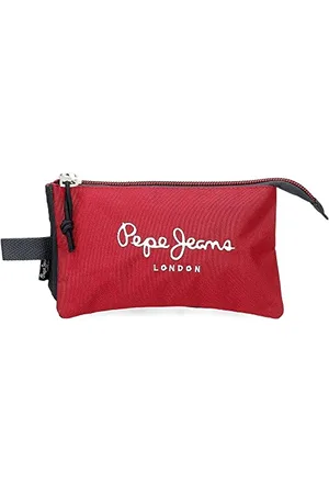Pepe Jeans Clark Triple Red Federmäppchen 22 x 12 x 5 cm Polyester