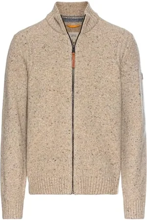 Camel Active Herren Strickjacke aus nachhaltiger Merinowolle Menswear-XL
