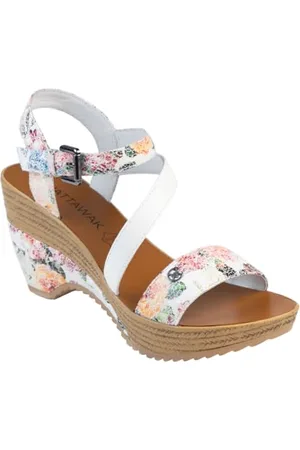 Chattawak Damen 18hmaellefblanc41 Sandale mit Absatz, F: , 41 EU
