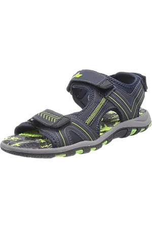 LICO Hambo V Sandalen, marine/grau/lemon, 31 EU