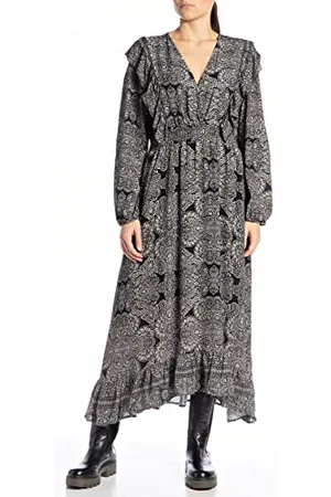 Replay Damen W9785 Kleid, , L