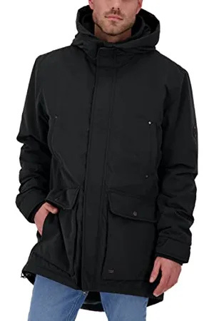 alife kickin ALIFE and Kickin Ronak A Coat – Herren Winterjacke Parka – Warm & Winddicht – Robuster Wintermantel – Stylische Jacke für Herbst & Winter XL