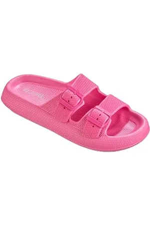 Beco Pantoletten Damen – Airkiss-Leisure Badeschuhe Damen, ultraleichte Badeschlappen für Damen mit innovativer Luftpolstersohle – in , Größe 36