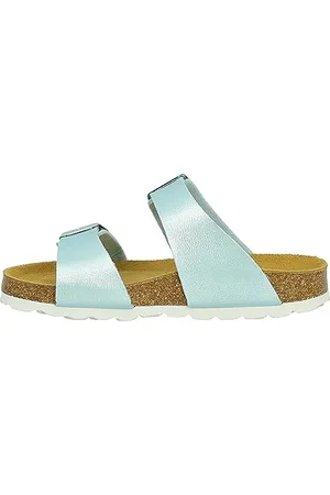 Lurchi 74L7013001 Flat Sandal, Blue, 27 EU