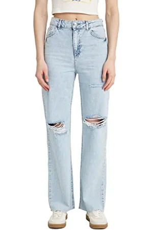 DeFacto Damen A3467AX Jeans, , 32
