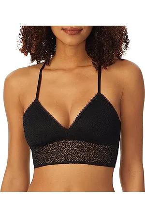DKNY Damen Modern Lace Racerback Longline Bralette BH, , small