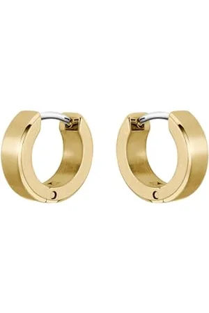HUGO BOSS Jewelry Creolen für Herren Kollektion ODELL aus Edelstahl mit Gelbgold Beschichtung - 1580655