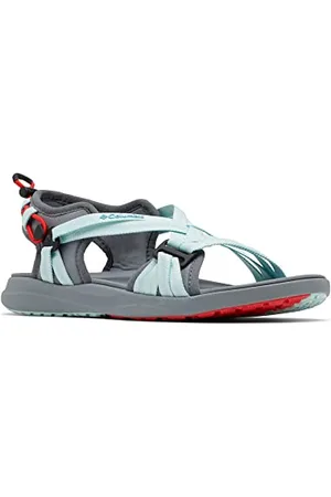 Columbia Sandal Trekkingsandalen für Damen, Grün (Icy Morn x Grey Ash), 37 EU