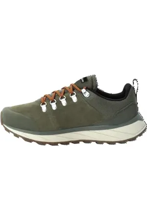 Jack Wolfskin Herren Terraventure Urban Low M, Khaki / Orange, 44 EU