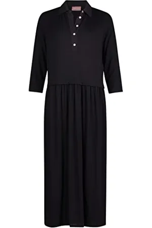 Cartoon Damen Casual-Kleid mit Kragen ,40
