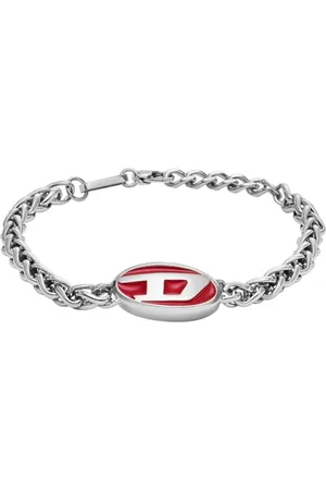 Diesel Herren-Gliederarmband Edelstahl Emaille , DX1445040