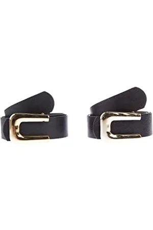 Trendyol Damen Black and brown package of women belt Black , , M EU