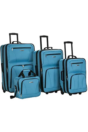 Rockland Jungle Softside Handgepäck-Set, , Einheitsgröße, 4-teiliges Gepäck-Set
