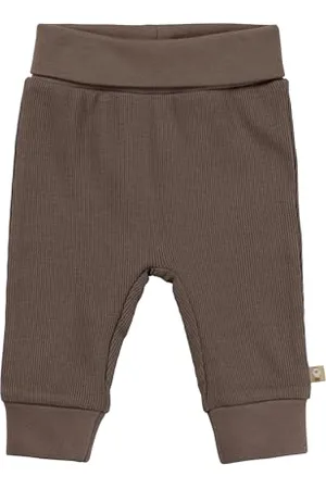 Sterntaler Hose Rippjersey - Unisex Babyhose - Jogginghose aus Baumwollmischgewebe mit elastischen Bündchen - Bequeme Kinder Schlupfhose, Kinderkleidung ab Geburt, , Größe 80