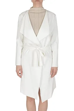 19V69 Italia Damen Madrid White Strickjacke, weiß, S