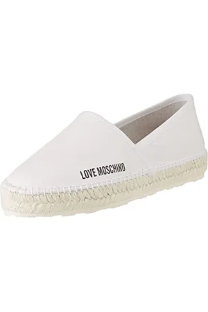 Moschino Damen Nuova pre-Collezione Primavera Estate 2022 Hausschuh, Bianco, 39 EU