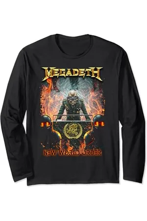 Megadeth Neue Weltordnung Langarmshirt
