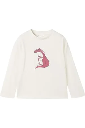 TOM TAILOR Jungen Kinder Langarmshirt mit Drachen-Print, , 116/122